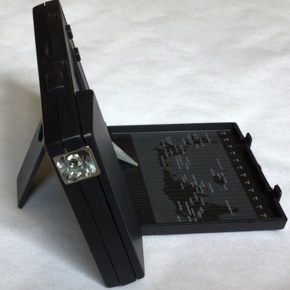 Benchmark Clock Co. - LCD Travel Alarm with World Time And Flashlight - Picture 5 of 12